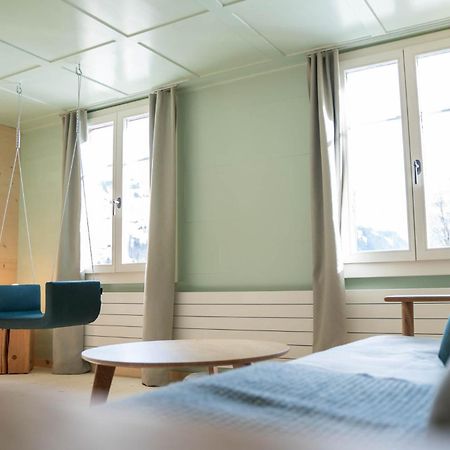 Lenk Lodge - Boutique & Design Hotel Und Apartements ภายนอก รูปภาพ