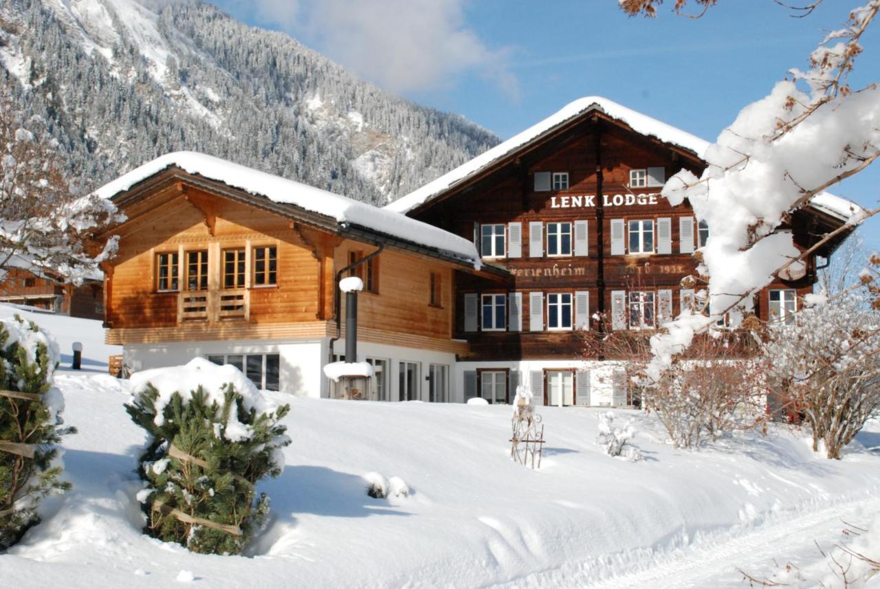 Lenk Lodge - Boutique & Design Hotel Und Apartements ภายนอก รูปภาพ